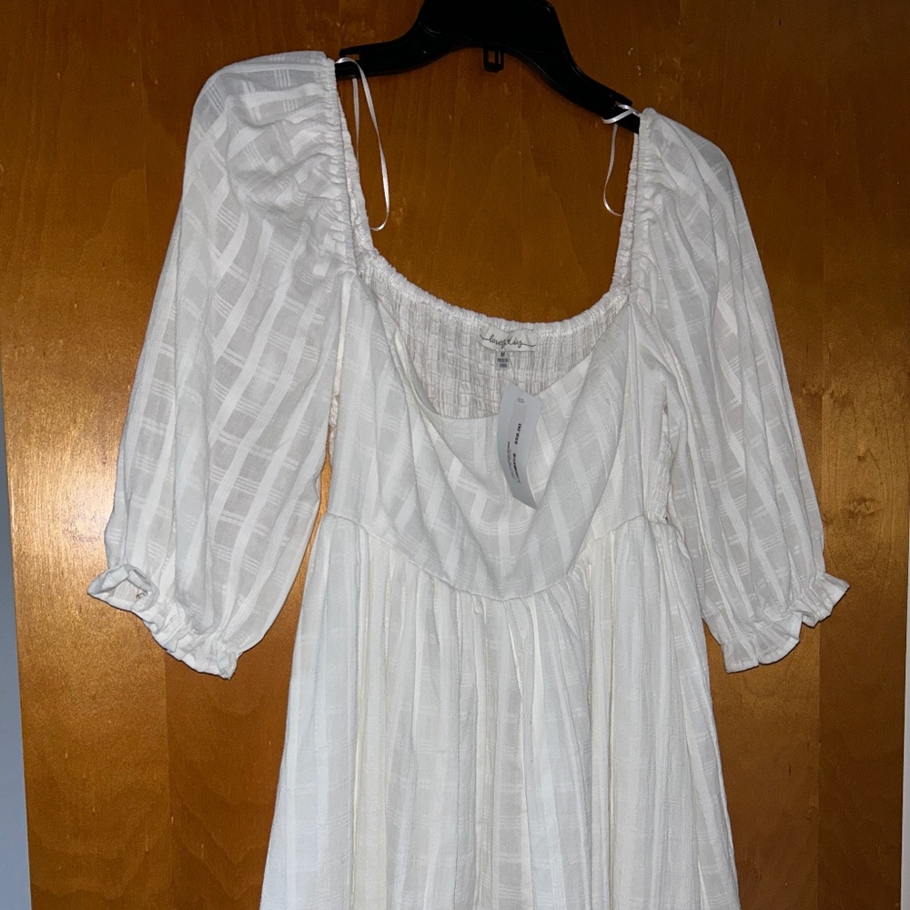 Babydoll White Dress